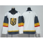 Vegas Golden Knights Blank White Women Adidas Jersey