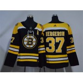 Boston Bruins #37 Patrice Bergeron Black Youth Adidas Jersey