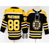 Boston Bruins #88 David Pastrnak Black Youth Adidas Jersey