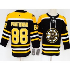 Boston Bruins #88 David Pastrnak Black Youth Adidas Jersey