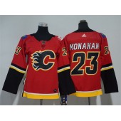 Calgary Flames #23 Sean Monahan Red Youth Adidas Jersey