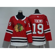 Chicago Blackhawks #19 Jonathan Toews Red Youth Adidas Jersey