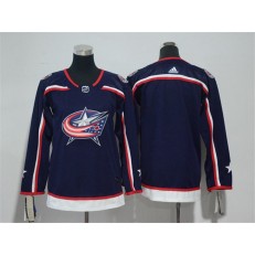 Columbus Blue Jackets Blank Navy Youth Adidas Jersey