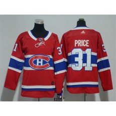 Montreal Canadiens #31 Carey Price Red Youth Adidas Jersey