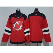 New Jersey Devils Blank Red Youth Adidas Jersey
