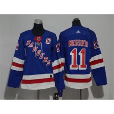 New York Rangers #11 Mark Messier Blue Youth Adidas Jersey