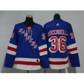 New York Rangers #36 Mats Zuccarello Blue Youth Adidas Jersey