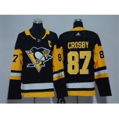 Pittsburgh Penguins #87 Sidney Crosby Black Youth Adidas Jersey