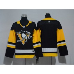 Pittsburgh Penguins Blank Black Youth Adidas Jersey