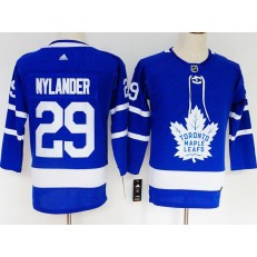 Toronto Maple Leafs #29 William Nylander Blue Youth Adidas Jersey
