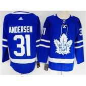 Toronto Maple Leafs #31 Frederik Andersen Blue Youth Adidas Jersey