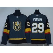 Vegas Golden Knights #29 Marc-Andre Fleury Gray Youth Adidas Jersey