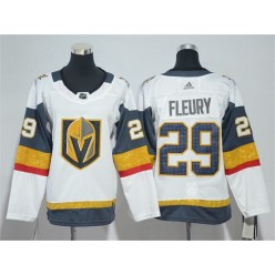 Vegas Golden Knights #29 Marc-Andre Fleury White Youth Adidas Jersey