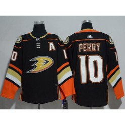 Anaheim Ducks #10 Corey Perry Black Adidas Jersey