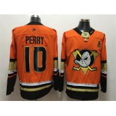 Anaheim Ducks #10 Corey Perry Orange Adidas Jersey