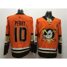 Anaheim Ducks #10 Corey Perry Orange Adidas Jersey