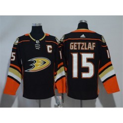 Anaheim Ducks #15 Ryan Getzlaf Black Adidas jersey