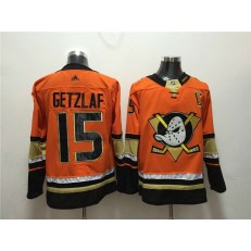 Anaheim Ducks #15 Ryan Getzlaf Orange Adidas Jersey