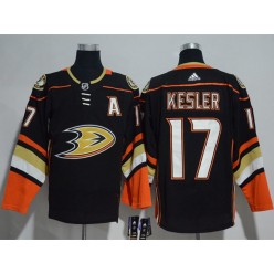 Anaheim Ducks #17 Ryan Kesler Black Adidas Jersey
