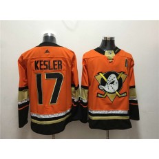 Anaheim Ducks #17 Ryan Kesler Orange Adidas Jersey