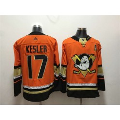 Anaheim Ducks #17 Ryan Kesler Orange Adidas Jersey