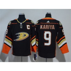 Anaheim Ducks #9 Paul Kariya Black Adidas jersey