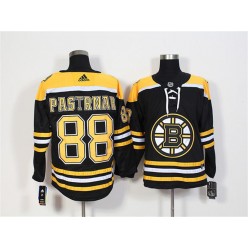 Boston Bruins #88 David Pastrnak Black Adidas Jersey