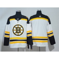 Boston Bruins White Blank Adidas Jersey