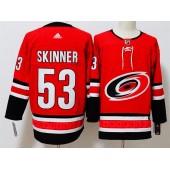 Carolina Hurricanes #53 Jeff Skinner Red Adidas Jersey