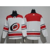 Carolina Hurricanes Blank White Adidas Jersey