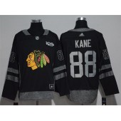 Chicago Blackhawks #88 Patrick Kane Black 1917-2017 100th Anniversary Adidas Jersey