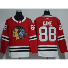 Chicago Blackhawks #88 Patrick Kane Red Glittery Edition Adidas Jersey