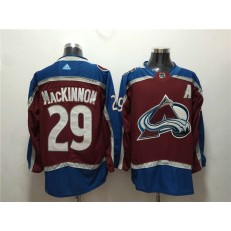 Colorado Avalanche #29 Nathan MacKinnon Red Adidas Jersey