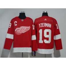 Detroit Red Wings #19 Steve Yzerman Red Adidas Jersey