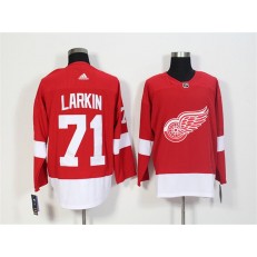Detroit Red Wings #71 Dylan Larkin Red Adidas Jersey