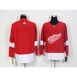 Detroit Red Wings Blank Red Adidas Jersey