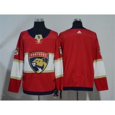 Florida Panthers Blank Red Adidas Jersey