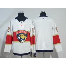 Florida Panthers White Red Adidas Jersey