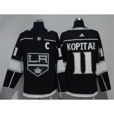 Los Angeles Kings #11 Anze Kopitar Black Adidas Jersey