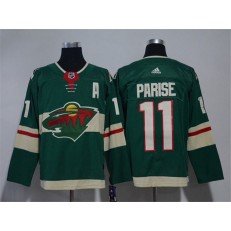 Minnesota Wild #11 Zach Parise Green Adidas Jersey