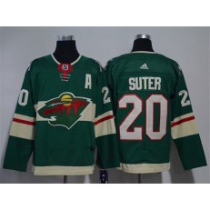 Minnesota Wild #20 Ryan Suter Green Adidas Jersey