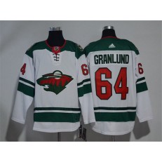 Minnesota Wild #64 Mikael Granlund White Adidas Jersey
