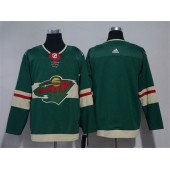 Minnesota Wild Blank Green Adidas Jersey