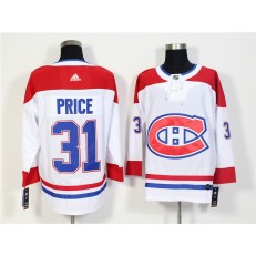 Montreal Canadiens #31 Carey Price White Adidas Jersey