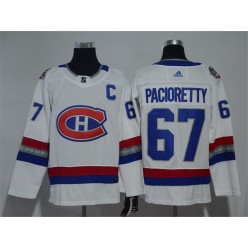 Montreal Canadiens #67 Max Pacioretty White 2017 NHL 100 Classic Adidas Jersey