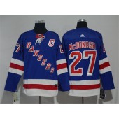 New York Rangers #27 Ryan McDonagh Blue Adidas Jersey