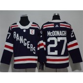 New York Rangers #27 Ryan McDonagh Navy Adidas Jersey