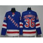 New York Rangers #36 Mats Zuccarello Blue Adidas Jersey