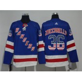 New York Rangers #36 Mats Zuccarello Blue US Flag Adidas Jersey