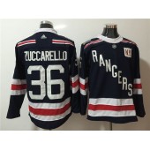 New York Rangers #36 Matz Zuccarello Navy Adidas Jersey